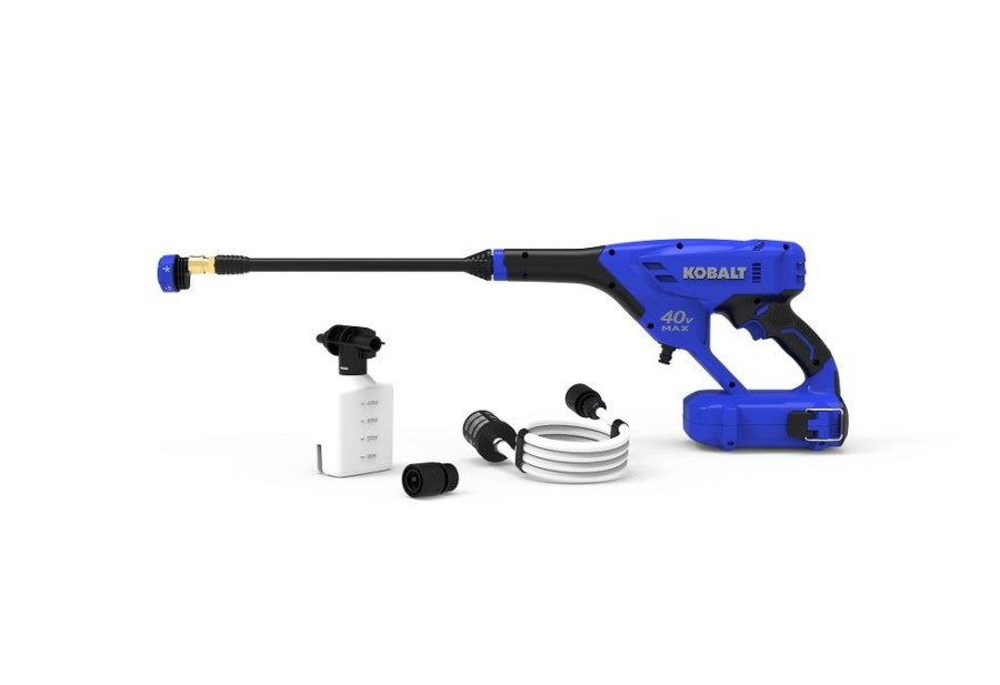 Outdoor Tools & Equipment * | Kobalt Electric Pressure Washers 600-Psi 0.8-Gpm Cold Water Electric Pressure Washer