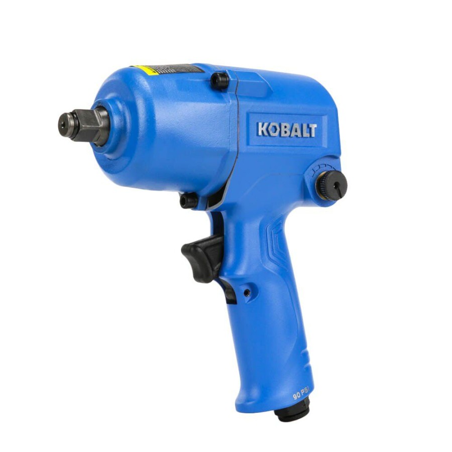 Air Tools & Compressors * | Kobalt Air Impact Wrenches 0.5-In 400-Ft Lbs. Air Impact Wrench