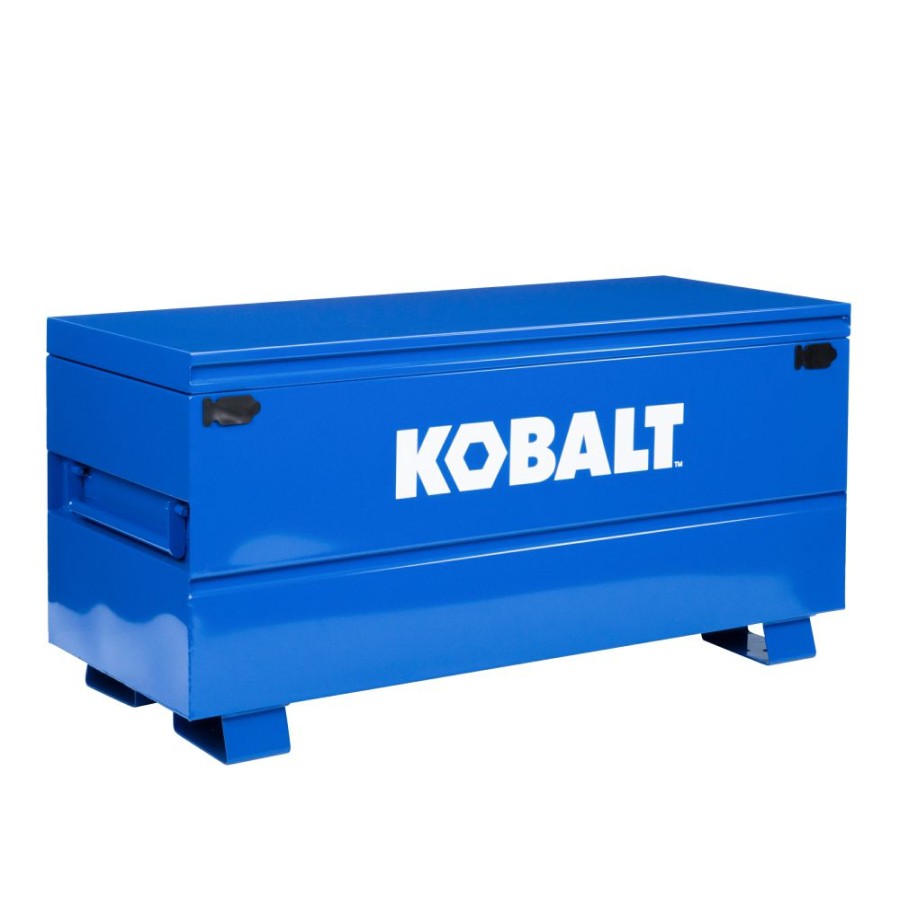 Tool Storage & Work Benches * | Kobalt Jobsite Boxes 24-In W X 60-In L X 28-In Steel Jobsite Box