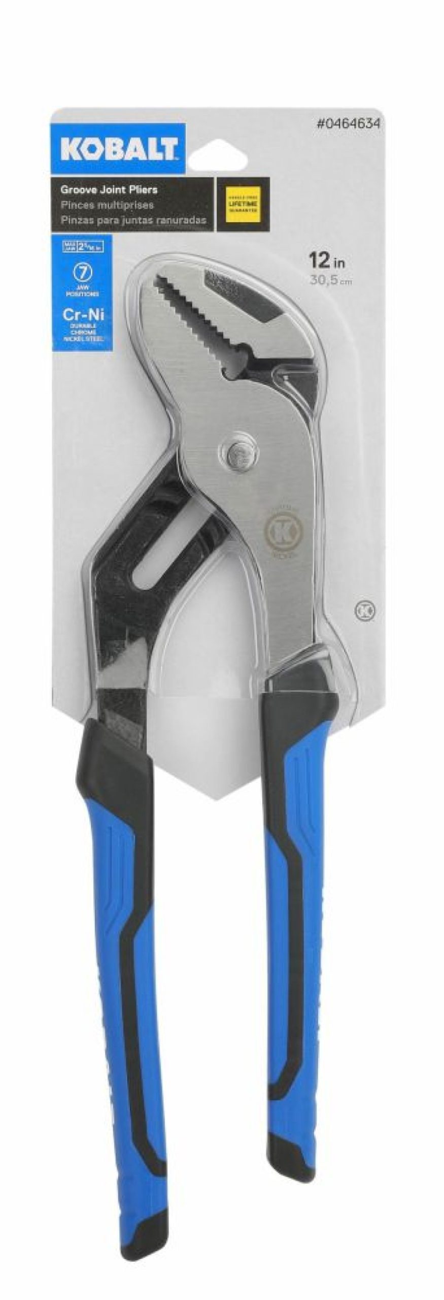 Hand Tools * | Kobalt 12-In Tongue And Groove Pliers