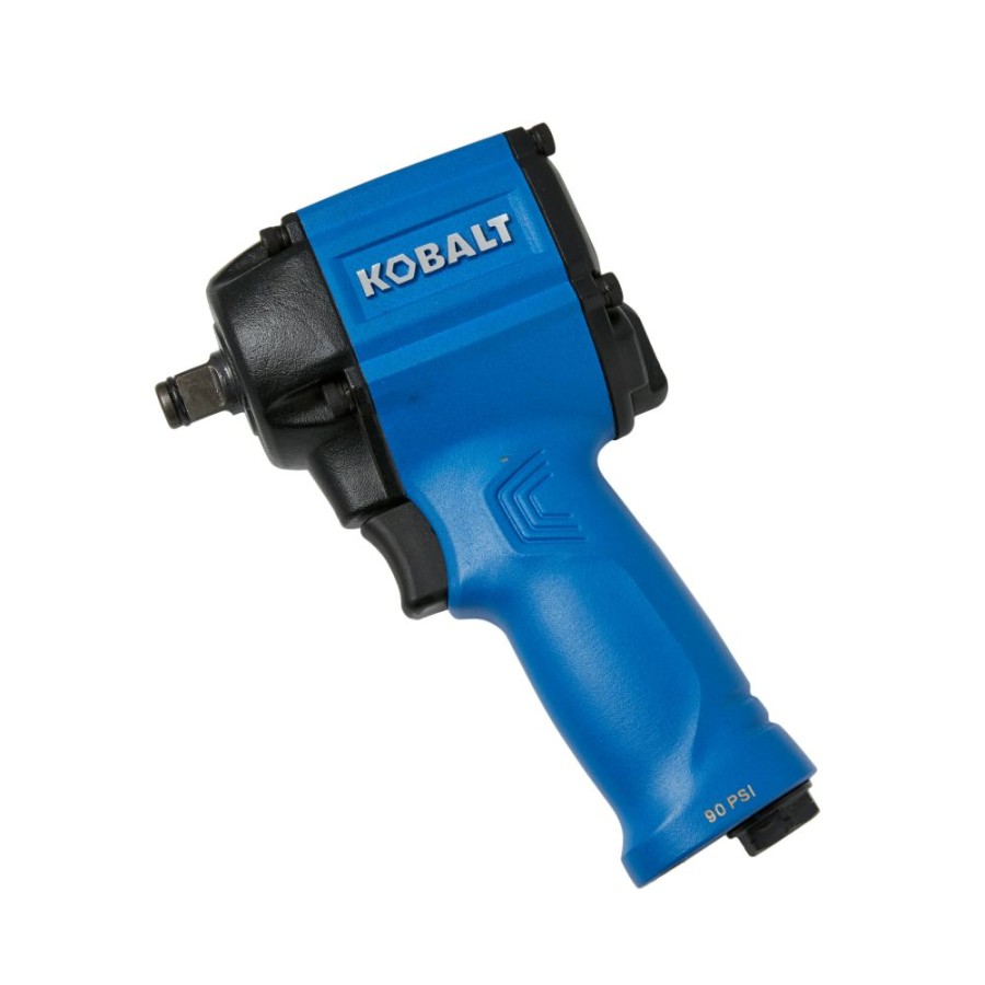 Air Tools & Compressors * | Kobalt Air Impact Wrenches 0.5-In 450-Ft-Lbs Air Impact Wrench