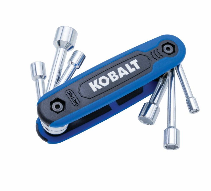 Hand Tools * | Kobalt Nut Driver Sets 6-Piece Folding Nut Driver Set Metric