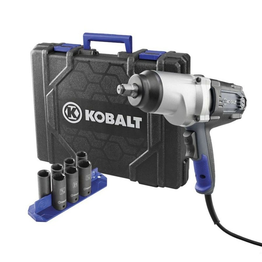 Power Tools * | Kobalt Impact Wrenches 8 Amps 1/2-In Drive (Tool Only)