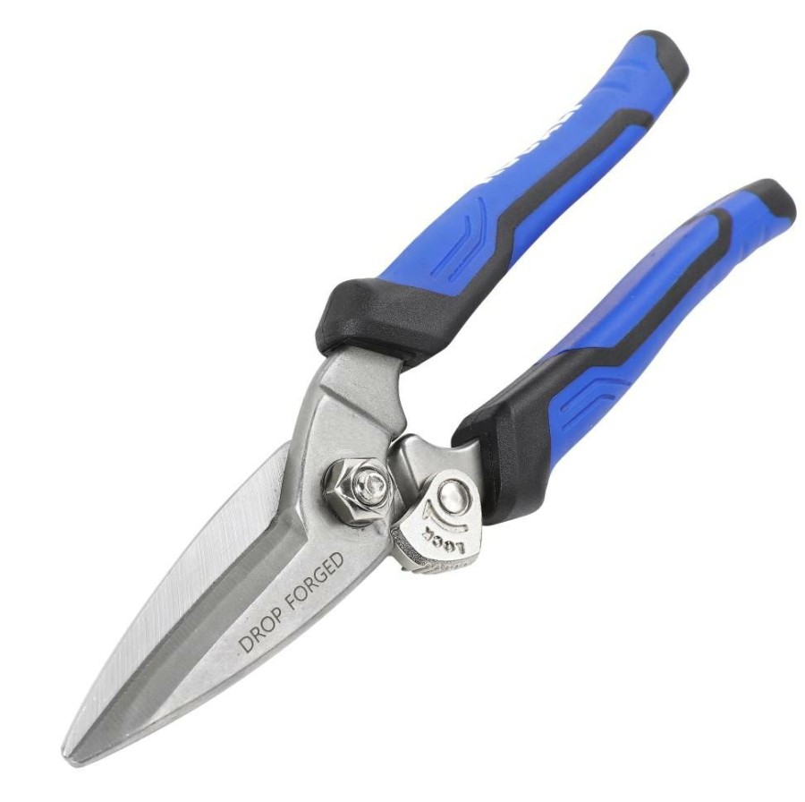 Hand Tools * | Kobalt 3-In Serrated Molded Grip Heavy Duty Scissors