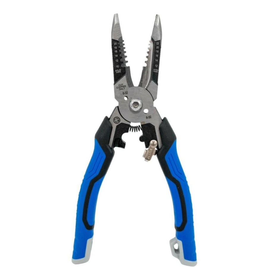 Hand Tools * | Kobalt 9.3-In Electrical Long Nose Pliers With Wire Cutter